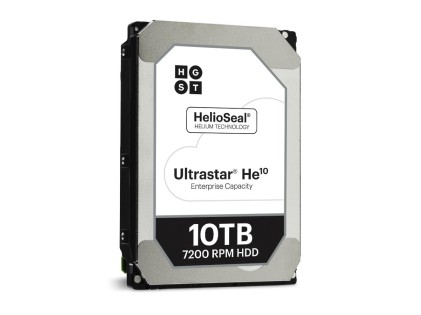 WESTERN DIGITAL Ultrastar HE10 10TB HDD SATA 6Gb/s 512E ISE 7200Rpm without Power Disable functio HUH721010ALE600 24x7 3.5inch Bulk