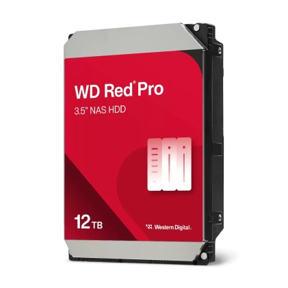 Western Digital Red Pro disco rigido interno 12 TB 7200 Giri/min 512 MB 3.5" Serial ATA III
