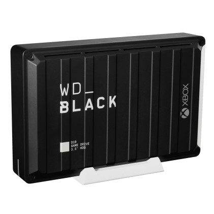 WD BLACK D10 GAME DRIVE FOR XBOX 12TB USB 3.2 3.5Inch Black RTL