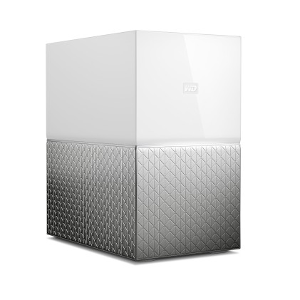 WD My Cloud Home Duo 16TB NAS 2xHDD Mirror Mode 1.4GHz QuadCore processor 1GB DDR3L RAM USB3.0 External RTL