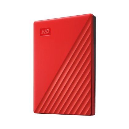 Western Digital My Passport disco rigido esterno 4 TB 3.2 Gen 1 (3.1 Gen 1) Rosso