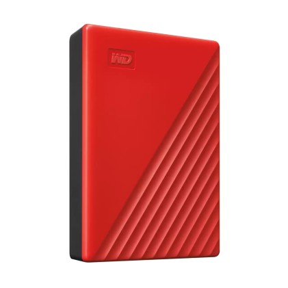 Western Digital My Passport WDBR9S0060BRD-WESN disco rigido esterno 6 TB 2.5" Micro-USB B 3.2 Gen 1 (3.1 Gen 1) Rosso