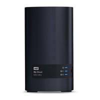 WD My Cloud EX2 Ultra NAS 16TB personal cloud stor. incl WD RED Drives 2-bay Dual Gigabit Ethernet 1.3GHz CPU DNLA RAID1 NAS RTL