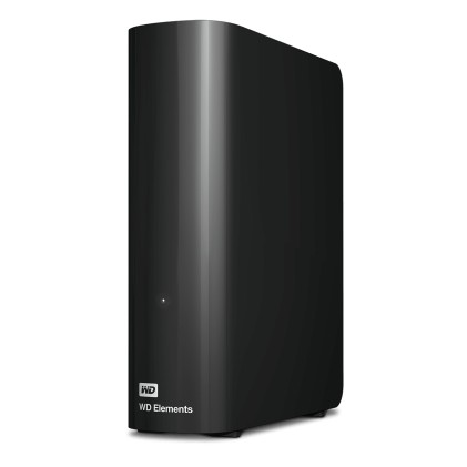 Western Digital Elements WDBWLG0160HBK-EESN disco rigido esterno 16 TB USB tipo A 2.0/3.2 Gen 1 (3.1 Gen 1) Nero