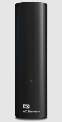 Western Digital Elements WDBWLG0200HBK-EESN disco rigido esterno 20 TB USB tipo A 2.0/3.2 Gen 1 (3.1 Gen 1) Nero