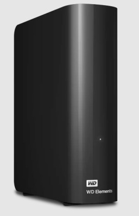 Western Digital Elements WDBWLG0200HBK-EESN disco rigido esterno 20 TB USB tipo A 2.0/3.2 Gen 1 (3.1 Gen 1) Nero