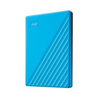 WD My Passport 2TB portable HDD USB 3.0 USB 2.0 compatible Blue Retail