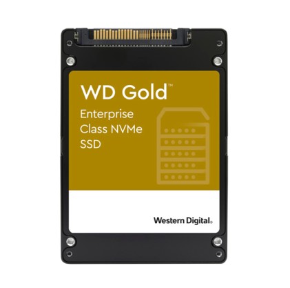 WD Gold Enterprise Class NVMe SSD 1.92TB 2.5inch U.2 PCIe Gen 3.1 internal single-packed
