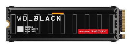 WD SSD Black SN8100 4TB NVMe with Heatshield