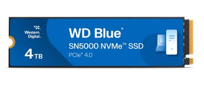 WD SSD Blue SN5000 4TB M.2 NVMe Gen 4.0