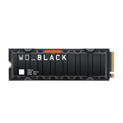 WD Black 500GB SN850 NVMe SSD Supremely Fast PCIe Gen4 x4 M.2 with heatsink internal single-packed
