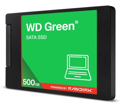 Western Digital WD Green SATA SSD 500GB, 2.5" / SATA 6Gb/s