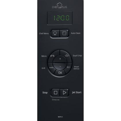 Microonde Whirlpool 858734599490 Chef Plus Mcp 345 Bl Nero