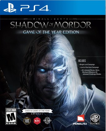 PS4 La Terra di Mezzo: L Ombra di Mordor GOTY