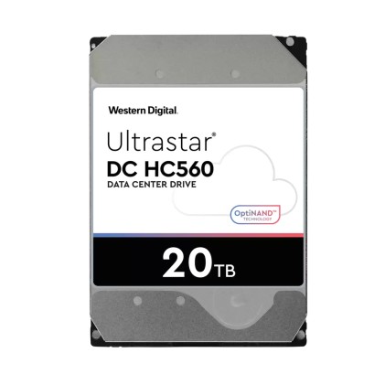 WD Ultrastar DC HC560 WUH722020BLE6L4  20 TB - 7200 RPM