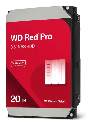 Western Digital Hdd Interno 3.5 20Tb Wd Red Pro Sata 7200