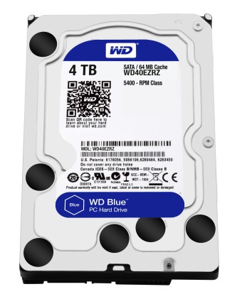 Western Digital Hdd Blue 4Tb 3,5 5400Rpm Sata 6Gb/S 64Mb Cache ** Ricondizionato**
