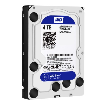 Western Digital Hdd Blue 4Tb 3,5 5400Rpm Sata 6Gb/S 64Mb Cache ** Ricondizionato**
