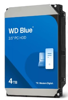 Western Digital WD Blue 3.5-Inch PC HDD disco rigido interno 4 TB 5400 Giri/min 128 MB 3.5" Serial ATA III