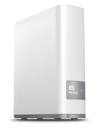 NAS 4TB WD MY CLOUD Personal Cloud Storage, Gigabit Ethernet, Processore Dual-Core, Porta di Espansione USB 3.0, DLNA 1.5 & UPnP Certified, Bianco