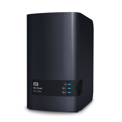 Western Digital My Cloud EX2 Ultra Armada 385 Collegamento ethernet LAN Desktop Nero NAS