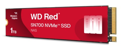 Western Digital Ssd Interno Red Sn700 1Tb  M.2 2280  Pcie 3.0 X4 Nvme