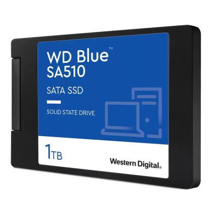 Western Digital Ssd Blue Interno Sa510 1Tb 2,5 Sata 6Gb/S R/W 560/530