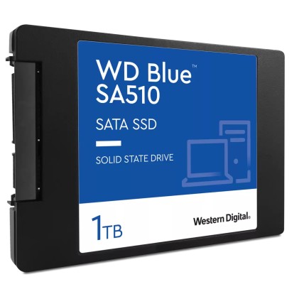 Western Digital Ssd Blue Interno Sa510 1Tb 2,5 Sata 6Gb/S R/W 560/530