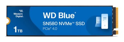 Western Digital Blue SN580 M.2 1 TB PCI Express 4.0 TLC NVMe