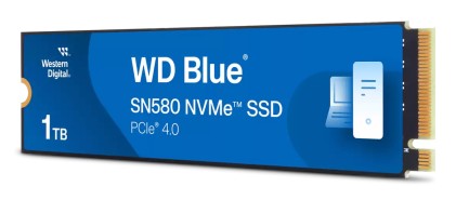Western Digital Blue SN580 M.2 1 TB PCI Express 4.0 TLC NVMe