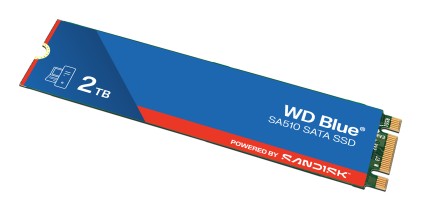 Western Digital Ssd Blue 2Tb M.2 Sa510 2280 Sata Iii 6 Gbs