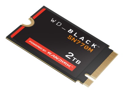 Western Digital Ssd Black 2Tb Sn770M M.2 2230 Nvme Ssd For Handheld Gaming Dev