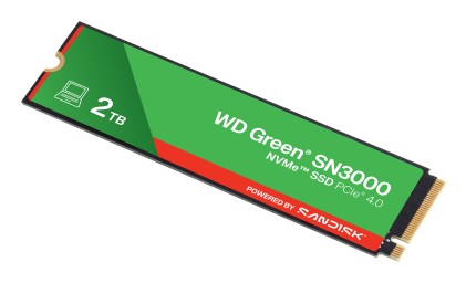 Western Digital Ssd Green 2Tb Sn3000 M.2 Nvme