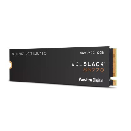 Western Digital Ssd Interno Black Sn770 250Gb M.2 2280 Nvme Pcie Gen.4 Read /Write 4000/2000 Mbs