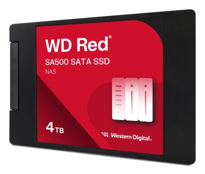Western Digital Ssd Interno Red Sa500 4Tb Sata 600