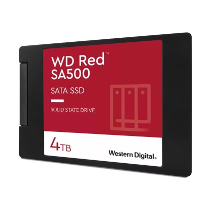 Western Digital Ssd Interno Red Sa500 4Tb Sata 600