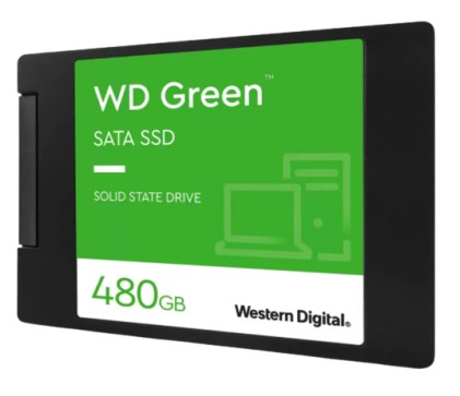 Western Digital Green WDS480G3G0A drives allo stato solido 2.5" 480 GB Serial ATA III
