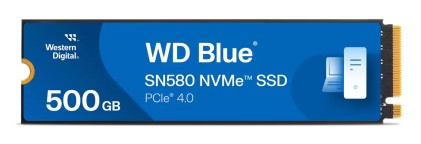 Western Digital Blue SN580 M.2 500 GB PCI Express 4.0 TLC NVMe