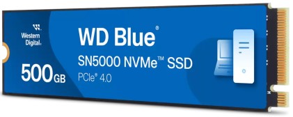 Western Digital Blue SN5000 500 GB M.2 PCI Express 4.0 NVMe 3D TLC NAND