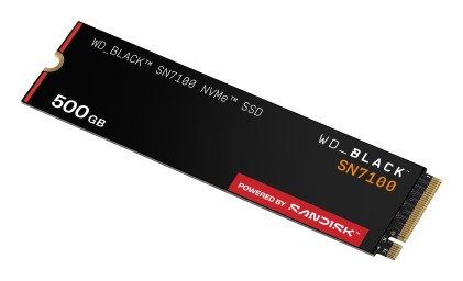 Western Digital Ssd Interno Black Sn7100 500Gb  M.2 2280 Pcie 4.0X4 Nvme