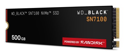 Western Digital Ssd Interno Black Sn7100 500Gb  M.2 2280 Pcie 4.0X4 Nvme
