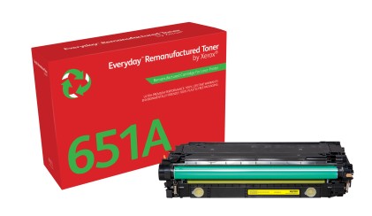 Everyday Toner Giallo compatibile con HP 651A/ 650A/ 307A (CE342A/CE272A/CE742A)