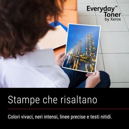 Toner Everyday di Xerox Nero compatibile con HP 147X (W1470X), Alta capacit&agrave;