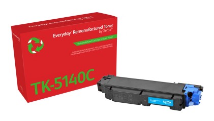 Toner rigenerato Everyday di Xerox Ciano compatibile con Kyocera TK-5140C, Capacità standard