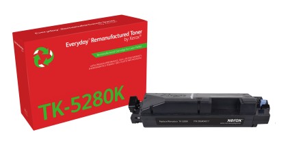 Toner rigenerato Everyday di Xerox Nero compatibile con Kyocera TK-5280K, Capacità standard