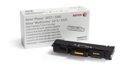 ORIGINALE Xerox toner nero 106R02777 WorkCentre 3215 3000 pagine alta capacitа