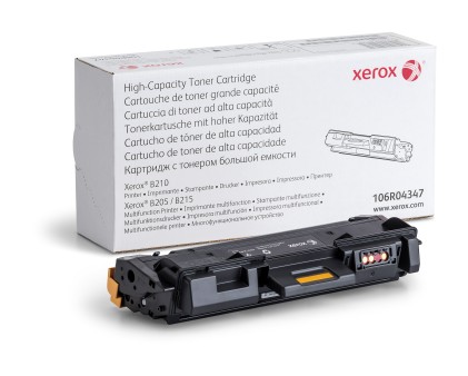 ORIGINALE Xerox toner nero 106R04347 B215 3000 pagine