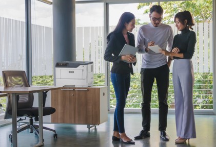 Xerox B410 A4 47 ppm Stampante fronte/retro PS3 PCL5e/6 2 vassoi Totale 650 fogli