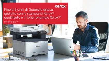 Xerox B410 A4 47 ppm Stampante fronte/retro PS3 PCL5e/6 2 vassoi Totale 650 fogli