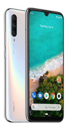 Xiaomi TEL Mi A3 4+64GB 6.08" White DS EU